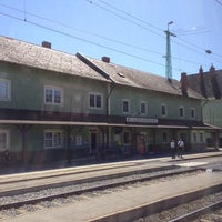 Photo taken at Bahnhof Wulkaprodersdorf by A K. on 4/30/2012