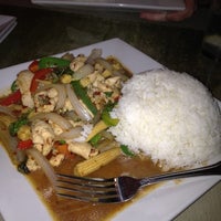Photo taken at Thai Thai Restaurant by Upside Down Pants Photography on 5/13/2012