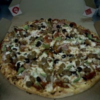Photo taken at Domino&amp;#39;s Pizza by Samuel M. on 3/27/2012