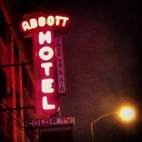 Photo taken at Abbott Hotel by DANIEL on 2/25/2012