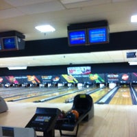 Photo taken at AMF Bowling - Clear Lake by Jayme on 7/12/2012