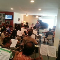 Photo taken at Robinson School of Music by Theyhow F. on 7/1/2012