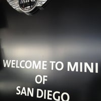 Photo taken at MINI of San Diego Service Department by Denise M. on 2/14/2012