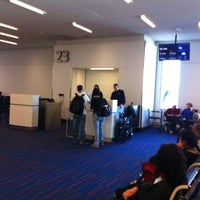 Photo taken at Gate 23 by Tom V. on 5/1/2012