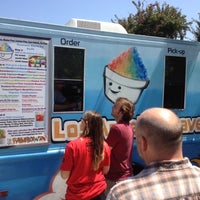 Photo taken at Los Angeles Shave Ice Truck by Sean R. on 8/22/2012