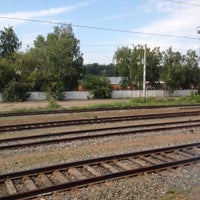 Photo taken at Ж/Д станция Лагерная by Aleksandr R. on 6/12/2012