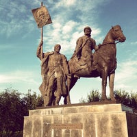 Photo taken at Памятник Богдану Хитрово by Tanushka F. on 8/7/2012