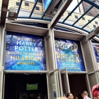 Photo taken at Potted Potter at The Little Shubert Theatre by Sarah M. on 7/29/2012