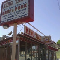 Photo taken at King Taco Restaurant by Chris C. on 8/18/2012