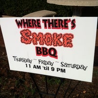 Photo taken at Where There&amp;#39;s Smoke by Emily D. on 8/11/2012
