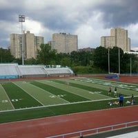 Photo taken at Columbia Track by Will R. on 6/3/2012
