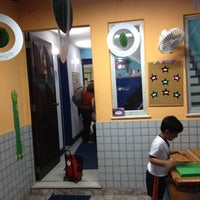 Photo taken at Creche Escola Mundo da Gente by Gabriel C. on 8/17/2012