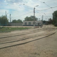 Photo taken at Остановка «Трамвайное депо» by Archi !. on 6/12/2012