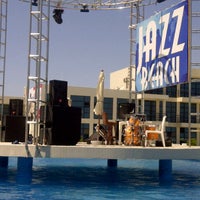 Photo taken at Jazz Beach by Gulya D. on 7/26/2012