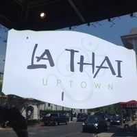 Photo taken at La Thai Uptown by Bryan D. on 4/12/2012