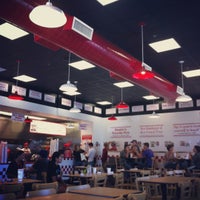 Photo taken at Five Guys by Jiyoung H. on 5/27/2012