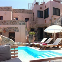 Photo taken at Cressa Ghitonia Village, Hotel, Sfaka by Bart K. on 6/4/2012