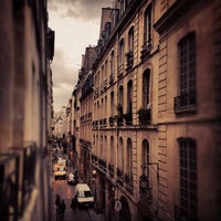 Photo taken at Rue Saint-Sauveur by Sivan on 2/15/2012