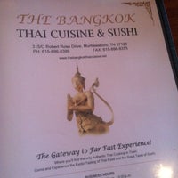 Photo taken at The Bangkok Thai Cuisine by Justin W. on 6/11/2012