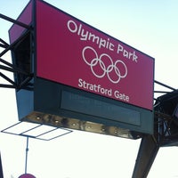 Photo taken at London 2012 Olympic Park by Steve B. on 8/4/2012