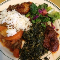Photo taken at Aster&amp;#39;s Ethiopian Restaurant by Renee C. on 3/11/2012
