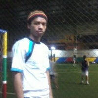 Photo taken at Nirwana Futsal Field by Ari W. on 3/22/2012