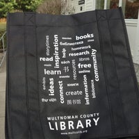 Photo taken at Multnomah County Library - Belmont by PDX P. on 3/17/2012