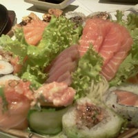 Photo taken at Okayama Sushi by Natasha H. on 3/23/2012