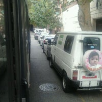 Photo taken at Av. Corrientes y Av. Medrano by Ema R. on 4/3/2012