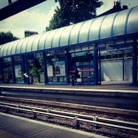 Photo taken at Bow Church DLR Station by Rubén I. on 6/14/2012