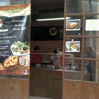 Photo taken at Pin Pon Papas &amp;amp; Sushi by Sandy V. on 4/30/2012
