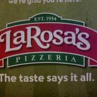 Photo taken at LaRosa&amp;#39;s Pizzeria by Lisa C. on 7/1/2012
