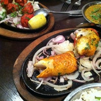 Photo taken at Akbar Cuisine Of India by Mike T. on 4/15/2012