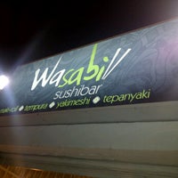 Photo taken at Wasabi Sushi Bar by Marco J. on 2/9/2012