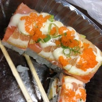 Photo taken at Pizza Love Pizza and A&amp;#39;s Sushi by Marthe S. on 4/23/2012
