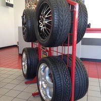 Photo taken at America&amp;#39;s Tire Store by Valerie L. on 8/18/2012