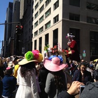 Photo taken at NYC Easter Parade 2012 by Adriana G. on 4/8/2012