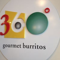 Photo taken at 360 Gourmet Burritos - One Market by Pete P. on 6/11/2012