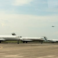 Photo taken at SADA remote private jets parking by 🌈✈Black G. on 5/18/2012