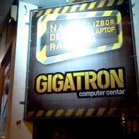 Photo taken at Gigatron by Boban on 2/27/2012