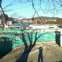 Photo taken at 小庄の鱒池 by べん サ. on 2/12/2012