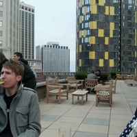 Photo taken at 45 Wall Roof Deck by Ian M. on 4/28/2012