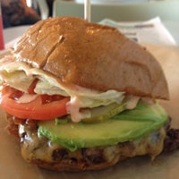 Photo taken at Juicy Burgers &amp;amp; Dogs by J michael S. on 7/26/2012