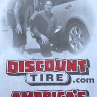 Photo taken at Discount Tire by Ethan on 6/23/2012