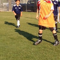 Photo taken at Albion Hurricanes FC by Diedre C. on 5/18/2012