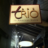 Photo taken at Trio An American Bistro by Jessica W. on 4/12/2012