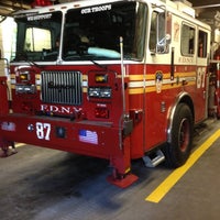 Photo taken at FDNY Engine 167/Ladder 87 by Jimmy on 7/4/2012