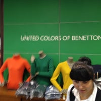 Photo taken at United Colors of Benetton by Максим Г. on 8/2/2012