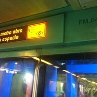Photo taken at Metro Tepalcates (Línea A) by Ricardo Israel L. on 5/11/2012