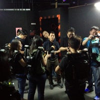 Photo taken at Laser Quest by Wee Chuan B. on 3/26/2012